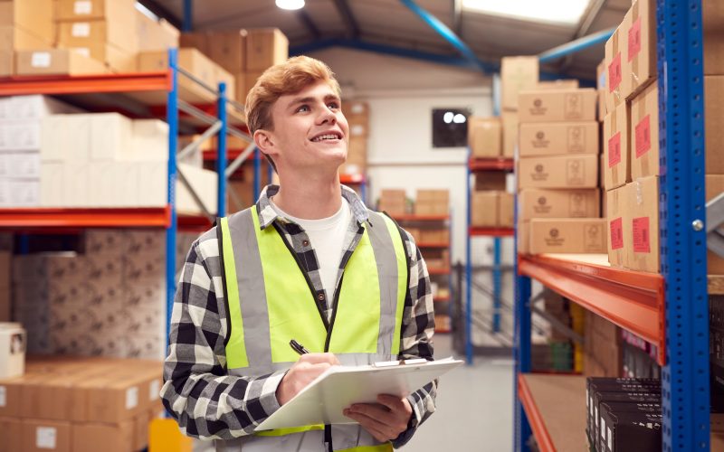 Young Happy Employee