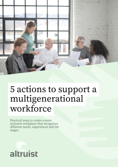 Resourcecover 5 actions to support a multigenerational workforce