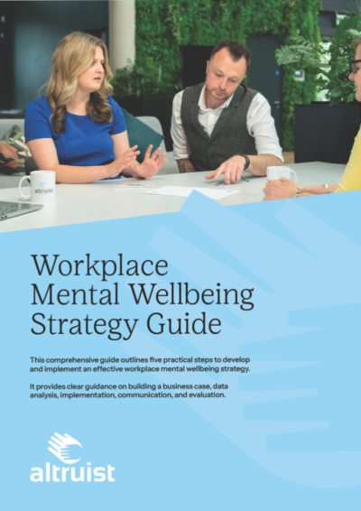 Workplace Wellbeing Guide Front Cover